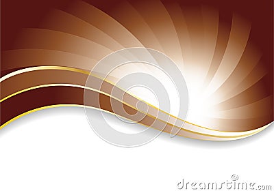 Vector chocolate background Vector Illustration