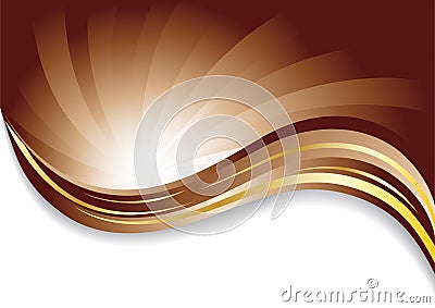 Vector chocolate background Vector Illustration