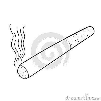 Vector of cigarette Vector Illustration