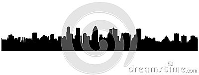 Vector cityscape Vector Illustration