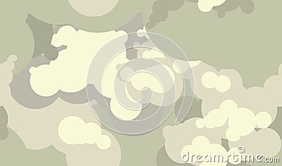 Vector cloud smoke pattern. Electronic cigarettes vape vapor vaporizers Vector Illustration