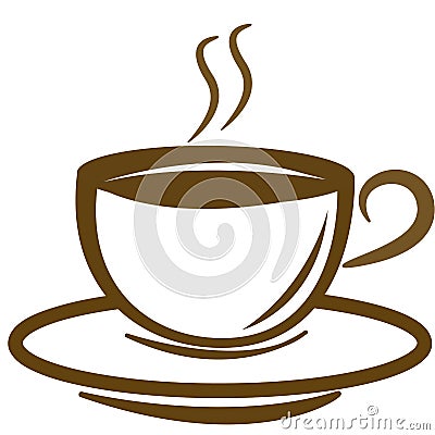 Vector Coffee logo Vector Illustration