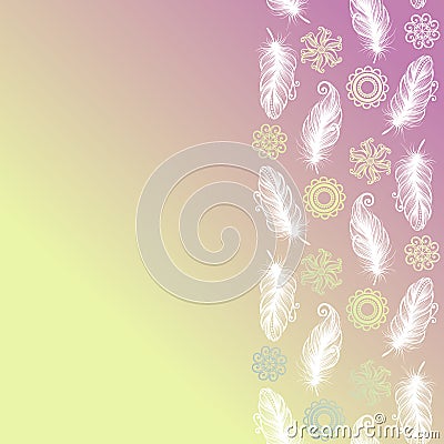 Vector Colored Background Vector Illustration