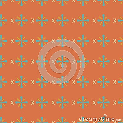 Vector colorful abstract geometric seamless pattern background Vector Illustration