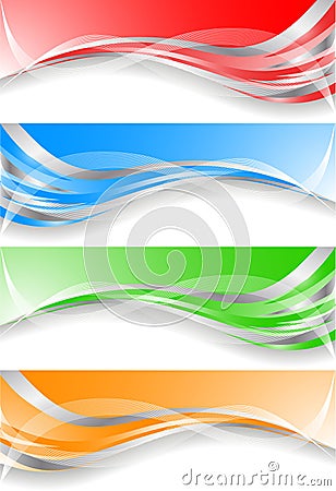 Vector colorful banners Vector Illustration