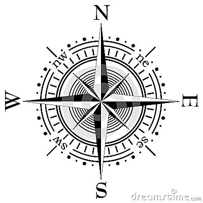 Vector compass Vector Illustration