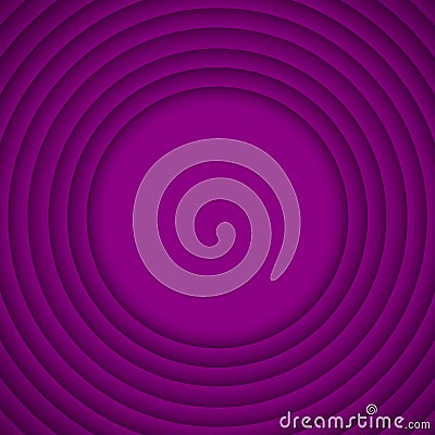 Vector Concentric Purple 10 Circle. Background. Vector Illustration