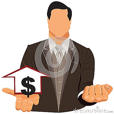 Vector concept of addiction to choose investment ideas and growth. Vector Illustration
