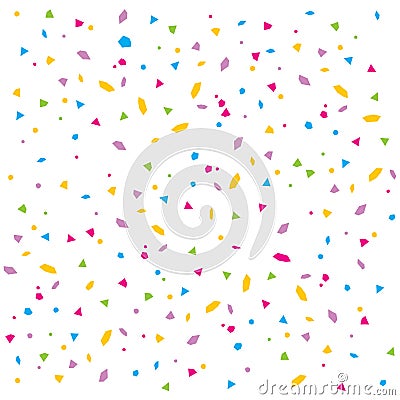 vector confetti Vector Illustration