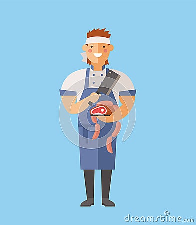 Vector cooking chef vector illustration Vector Illustration