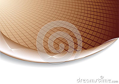 Vector corporate background in chocolate color Vector Illustration