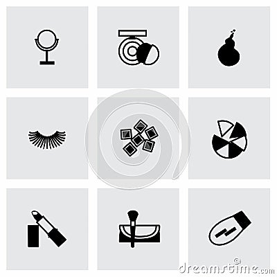 Vector Cosmetics icon set Vector Illustration