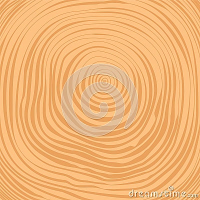 Vector crosscut tree rings background Vector Illustration