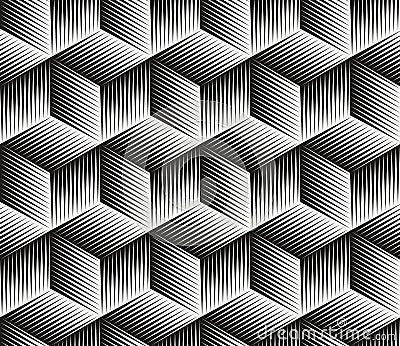 Vector Cube Pattern Vector Illustration