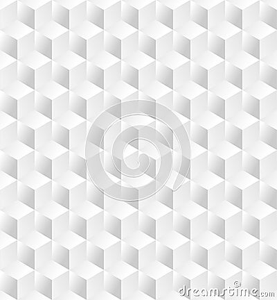 Vector 3D Geometric Square metallic Background Vector Illustration