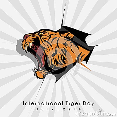 International Tiger Day Stock Photo