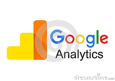 google analytics apk icon Vector Illustration