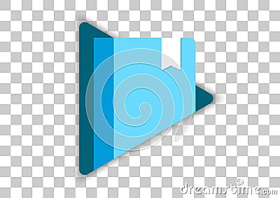 google play books apk icon Vector Illustration