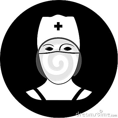 Vector doctor icon Stock Photo