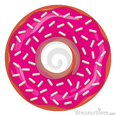 Vector donut Vector Illustration