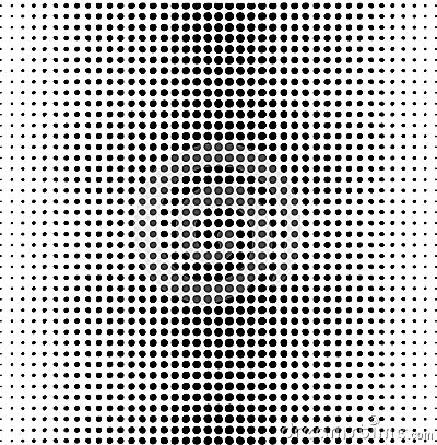 Vector dots pattern Vector Illustration