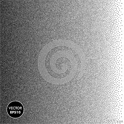 Vector dotted background. Dots halftone texture. Vector Illustration