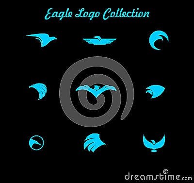 Vector of Eagle Logo Collection, Eagle Company Logo Stock Photo