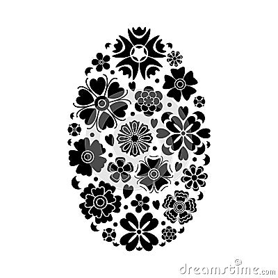 Vector Easter Egg Vector Illustration