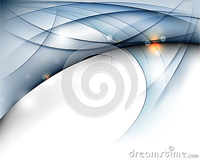 Vector elegant wave abstract background Stock Photo