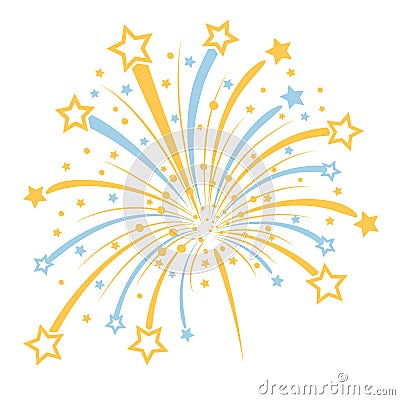 Vector firework Vector Illustration