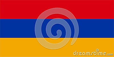 Armenia Flag Stock Photo