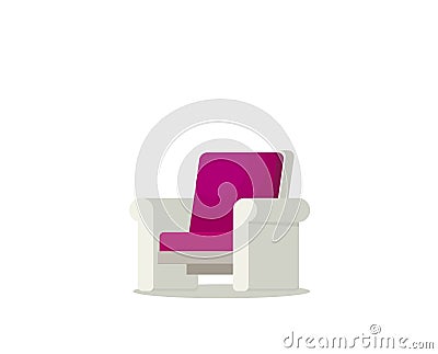 Vector flat style illustration workplace accesories Vector Illustration