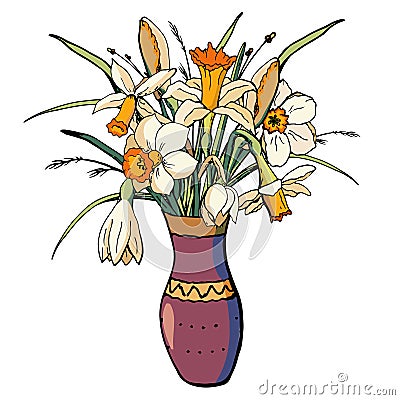 Vector floral Vector Illustration