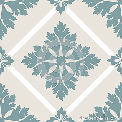 Vector flower seamless pattern element. Elegant texture for backgrounds. Vector Illustration