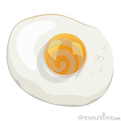 vector fried egg Vector Illustration