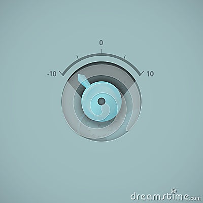 Vector fuel or volume Level Vector Illustration