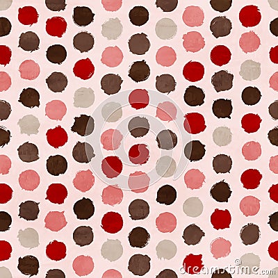 Vector funky retro seamless pattern Vector Illustration