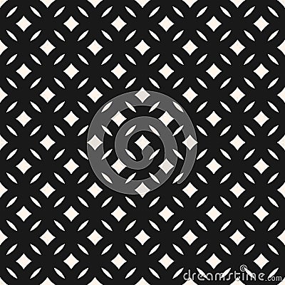 Vector geometric seamless pattern with grid, lattice, mesh. Vector Illustration