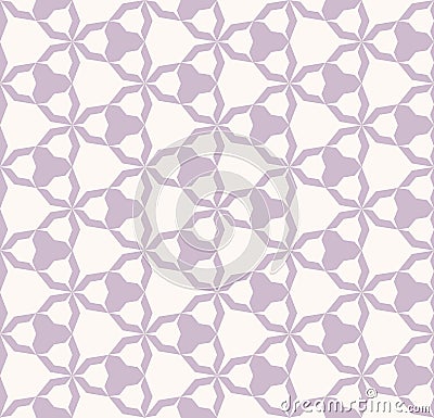 Vector abstract geometric seamless pattern with triangles, hexagons, grid, net Vector Illustration