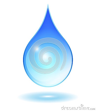 Water drop Vector Illustration