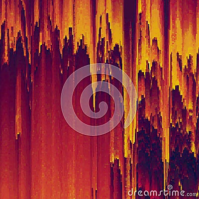 Vector glitch background. Digital image data distortion. Colorful abstract background for your designs. Vector Illustration