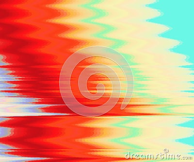Vector glitch background. Digital image data distortion. Colorful abstract background for your designs. Vector Illustration