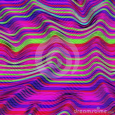 Vector glitch background. Digital image data distortion. Corrupted image vector file. Colorful abstract background for Vector Illustration