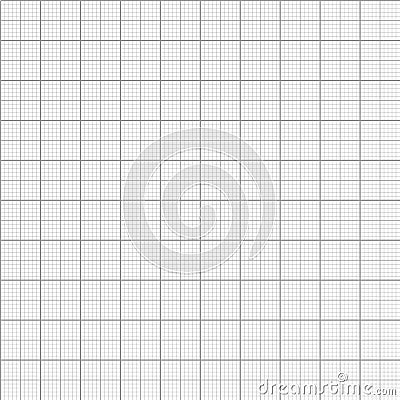 Vector graph millimeter paper seamless pattern Vector Illustration