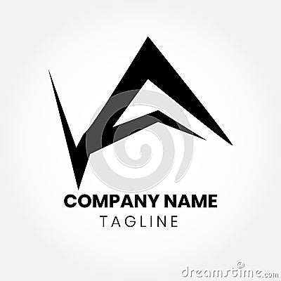 Vector Graphic of abstract logo with simple concept. Vector Illustration