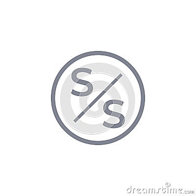 Vector Graphic of Simple Initials Letter SS Logo Design Vector Illustration