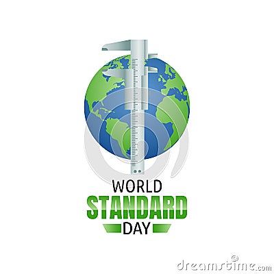 Vector graphic of world standard day Vector Illustration