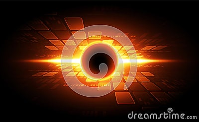 Vector graphics. chip processor speed technology background. vector illustration Vector Illustration