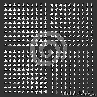 Halftone background seamless pattern Vector Illustration