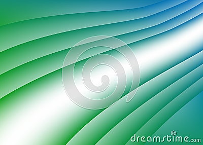 Vector green blue background Vector Illustration
